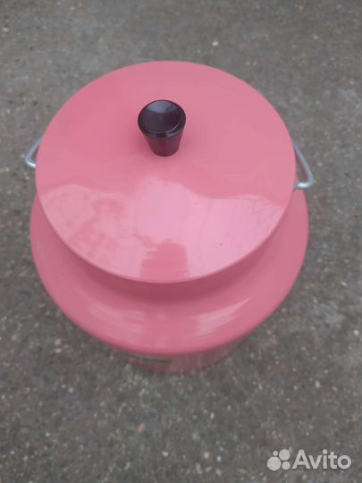 Бидон алюминиевый 6,5 литров, новый