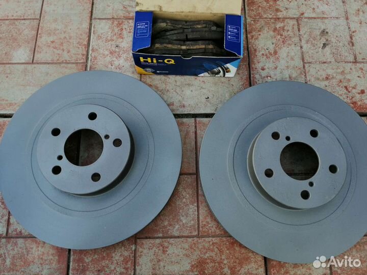 Тормозные диски субару и колодки