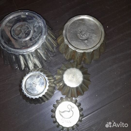 Формочки для выпечки СССР разные