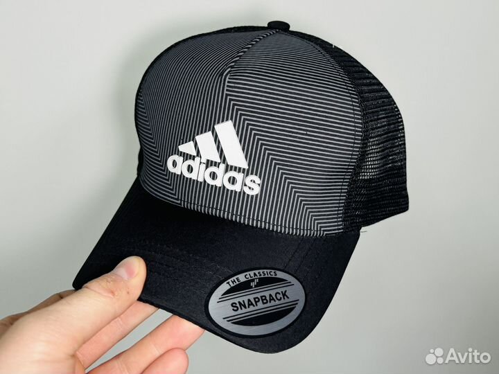 Кепка бейсболка adidas мужская сетка