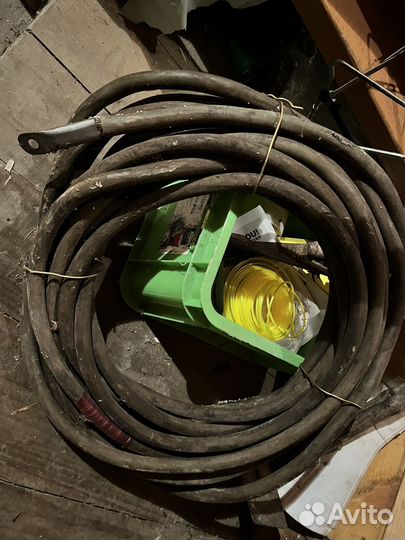 Кабель медный сварочный СССР