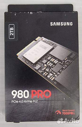 Накопитель SSD 2Tb Samsung 980 PRO nvme новый