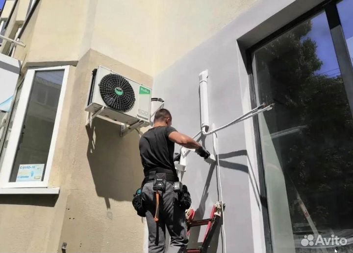 Ремонт сплит систем Чистка Заправка