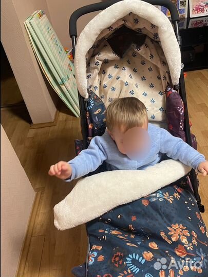 Санки коляска ника детям 7