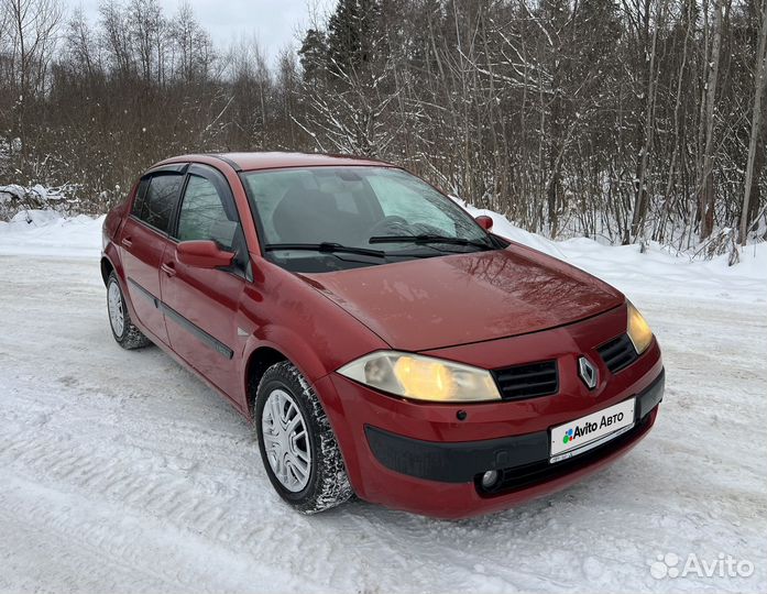 Renault Megane 1.6 AT, 2004, 344 000 км