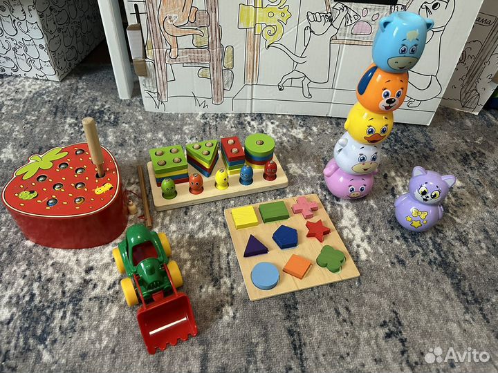 Развивающие игрушки пакетом