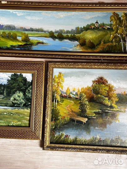 Картина маслом пейзаж