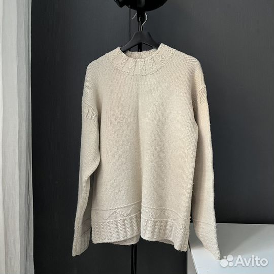 Вязаный свитер uniqlo jw anderson