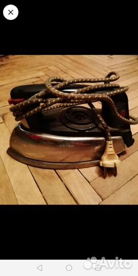 Чугунный утюг СССР