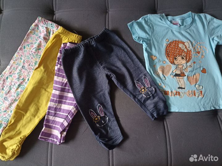 Вещи пакетом для девочки 104-110