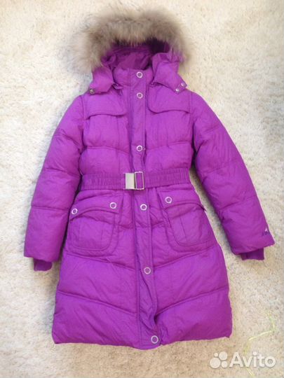 Пальто зимнее на девочку р.152