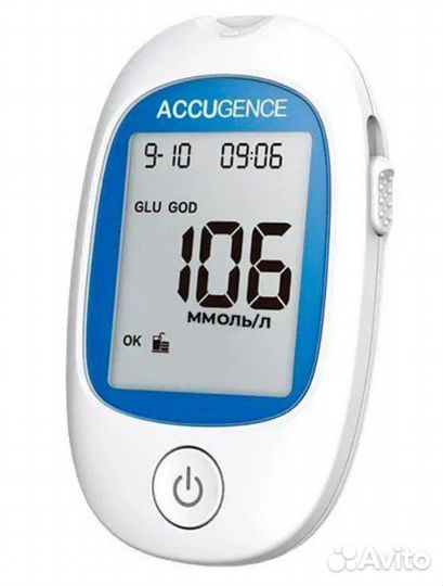 Глюкометр (кетометр) AccuGence+30 полосок