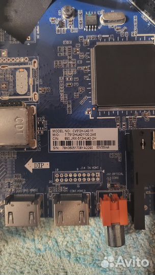 Материнская плата телевизора