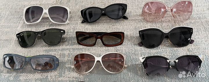 Очки брендовые Fendi, Ray ban, Chanel