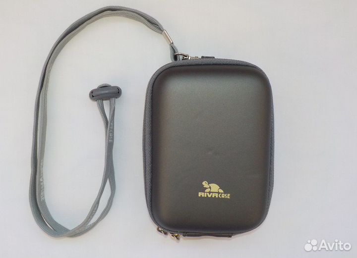 Чехол для фотоаппарата RivaCase красный, серый