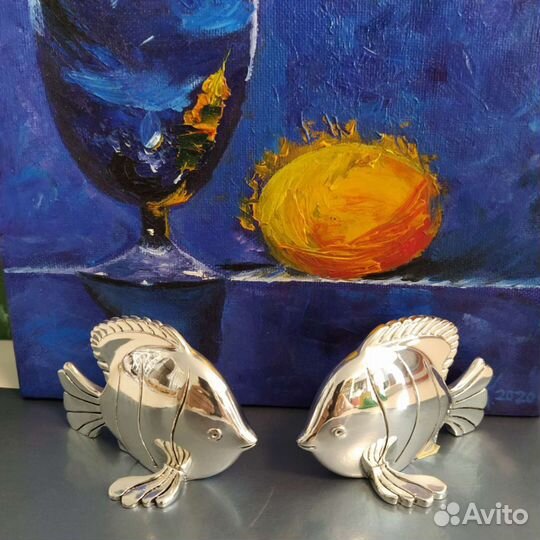 Итальянские Статуэтки из серебра