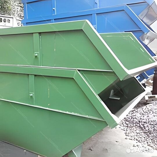 Мусорный бункер из металла 8 м3 Арт 21151