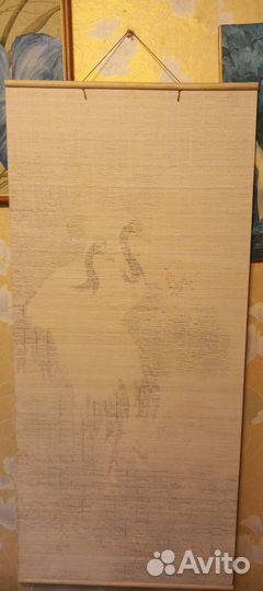 Картина с Аистами Япония