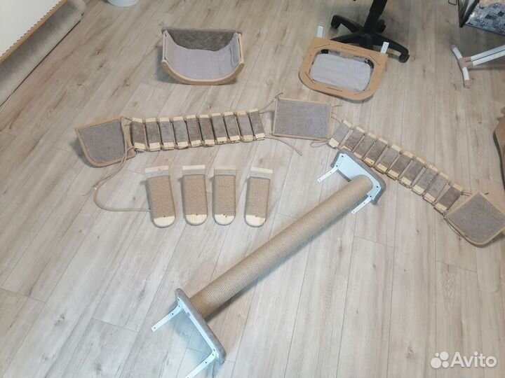 Игровой настенный комплекс для кошек