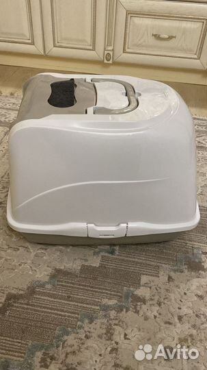 Кошачий лоток закрытый