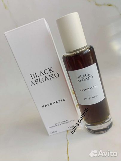 Оригинал Тестер Black Afgano 40 ml