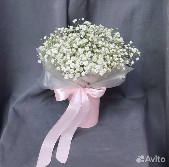 Гипсофила букет цветы