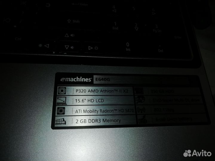 Emachines e640g