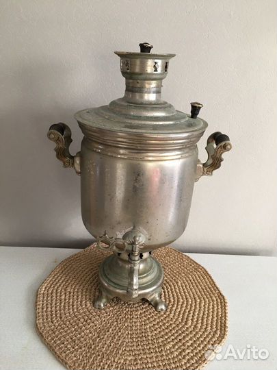 Тульский самовар на дровах