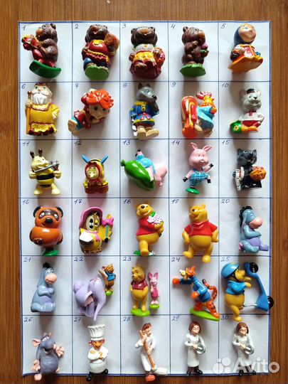 Киндер, ландрин и др