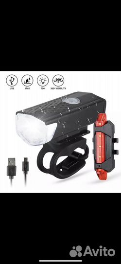 Фонарь для велосипеда новый