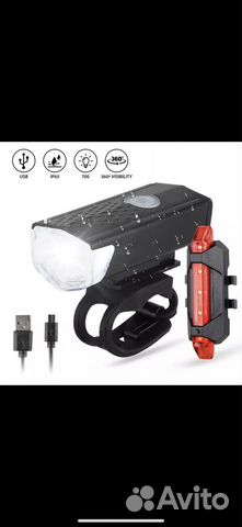 Фонарь для велосипеда новый
