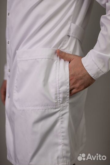 Медицинский халат мужской спецодежда Новый