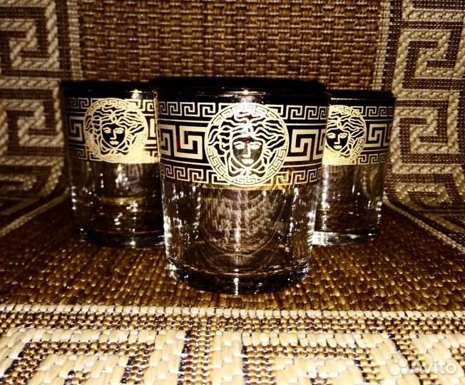 Набор стаканов Versace Meduza, 250мл.Новый