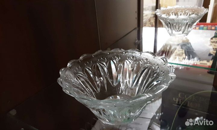Хрусталь СССР, d 25см, настоящий гост
