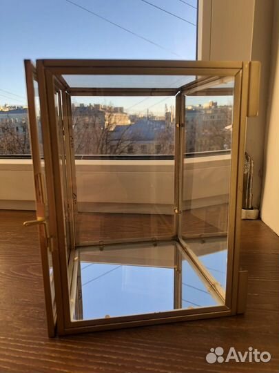 Рама икеа Бумакен 20x17 см золотой