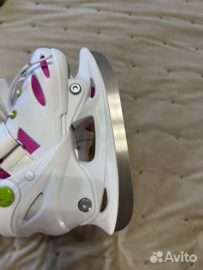 Коньки для девочки раздвижные 27 30