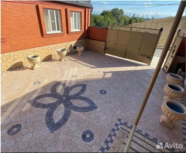 Тротуарная плитка брусчатка