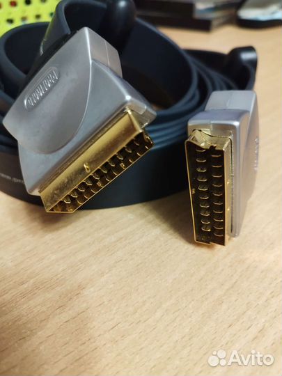 Кабель Profigold 3 м скарт-скарт