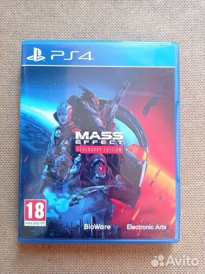 Игры на ps4 Mass Effect trilogy