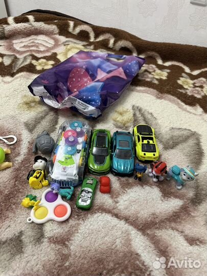 Игрушки пакетом