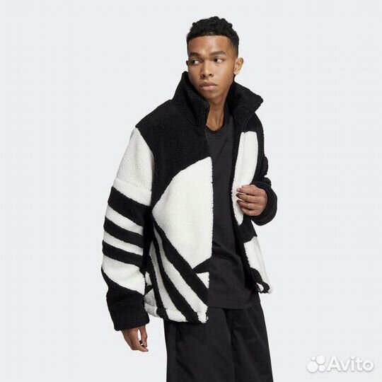 Куртка шерпа Adidas Originals Fur Jacket Tr HR3483