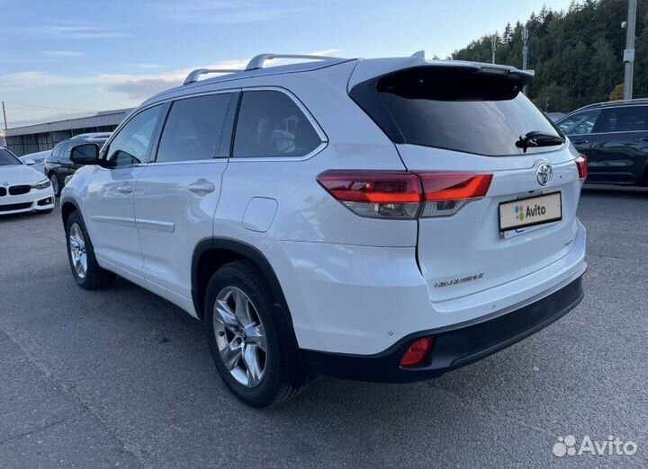 Toyota Highlander 3.5 AT, 2017, 54 100 км