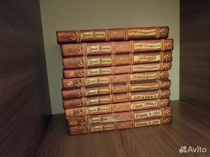 Книги коты воители