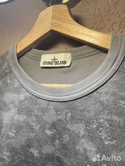 Stone island 2016 grey dpm camo crewneck