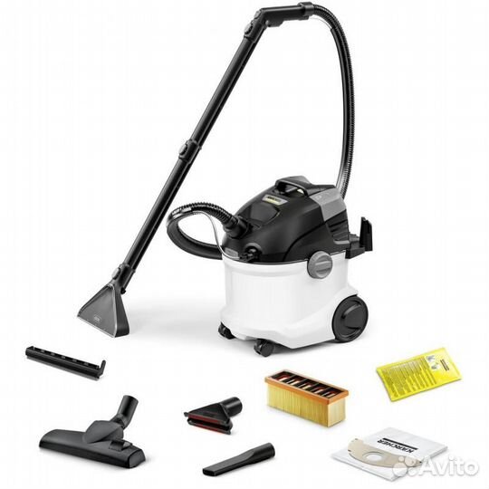 Моющий пылесос Karcher SE 5, 1400Вт, белый 1.081-2