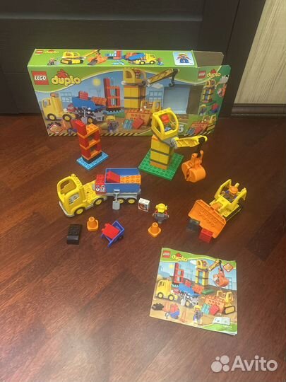 Lego duplo 10813 строительная техника