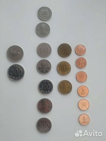 Разменные монеты Южной Кореи