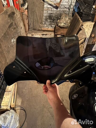 Ветровое стекло на Yamaha xj6n