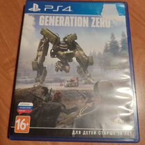 Диск на ps4 Generation zero