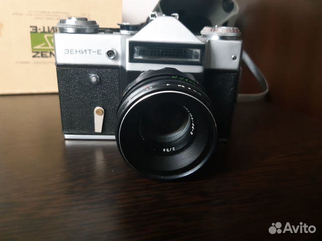 Фотоаппарат Zenit E (с чехлом и упаковкой)